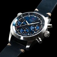 Vicenza - Piazzetta Palladio 2 - Montre Calamai CHRONO in Acier G50 FRECCIA BLU SOLEIL - G50 FRECCIA BLU SOLEIL